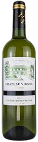 Chateau Vignol Weißweinflasche 2024, französischer Entre-Deux-Mers im Leons Weinhaus