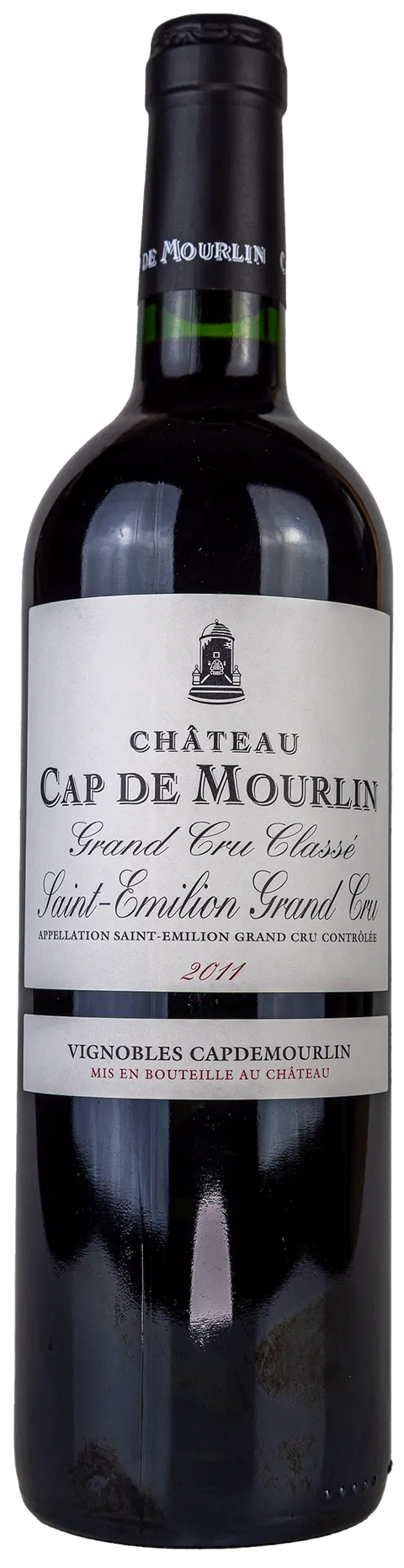 Saint-Émilion Grand Cru kaufen – Château Cap de Mourlin Weinflasche, Bordeaux