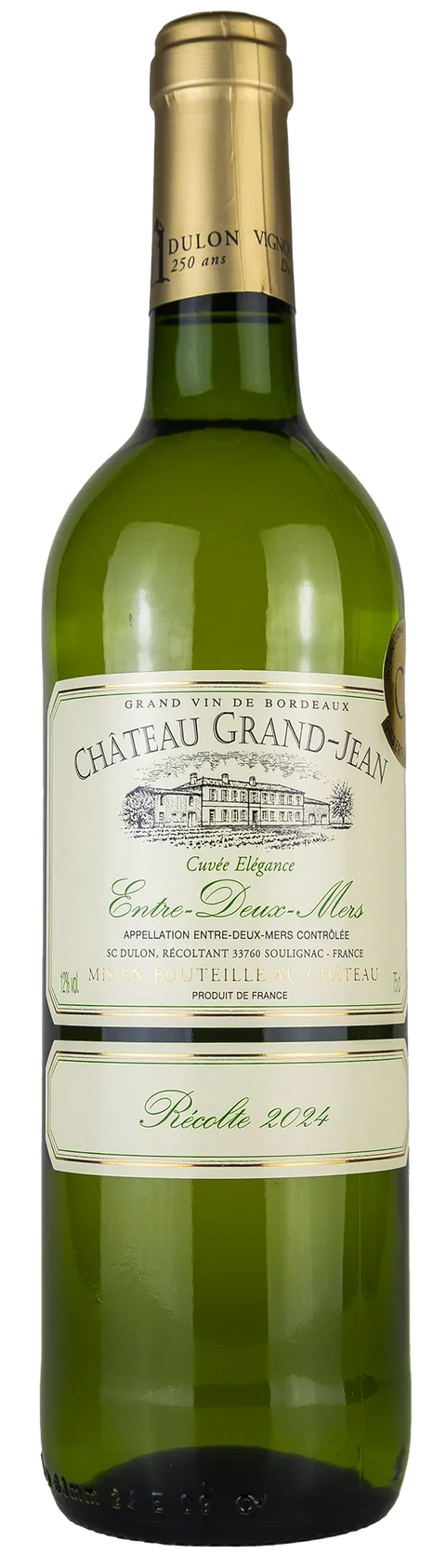 Bordeaux Weißwein kaufen – Château Grand-Jean Entre-Deux-Mers Weinflasche