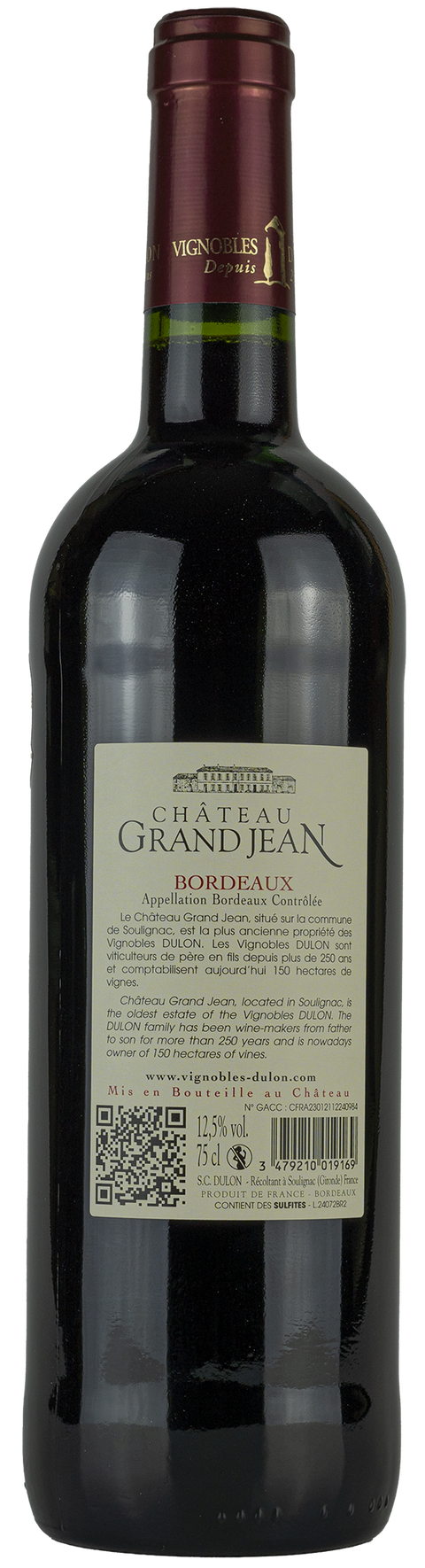 Château Grand-Jean 'Cuvée Elégance' 2019