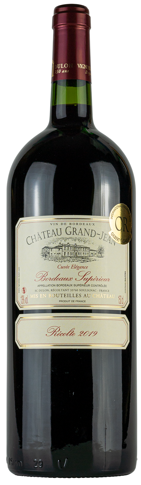 Château Grand-Jean 'Cuvée Elégance' 2019 | MAGNUM