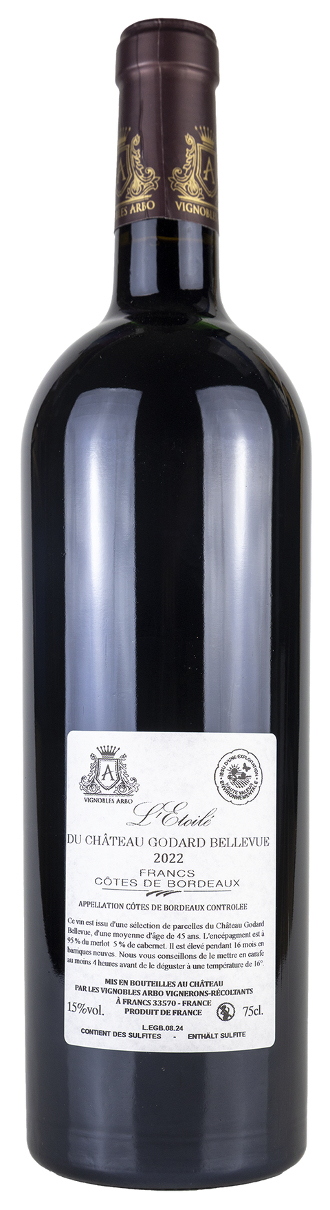 L´Etoilé du Château Godard Bellevue 2022