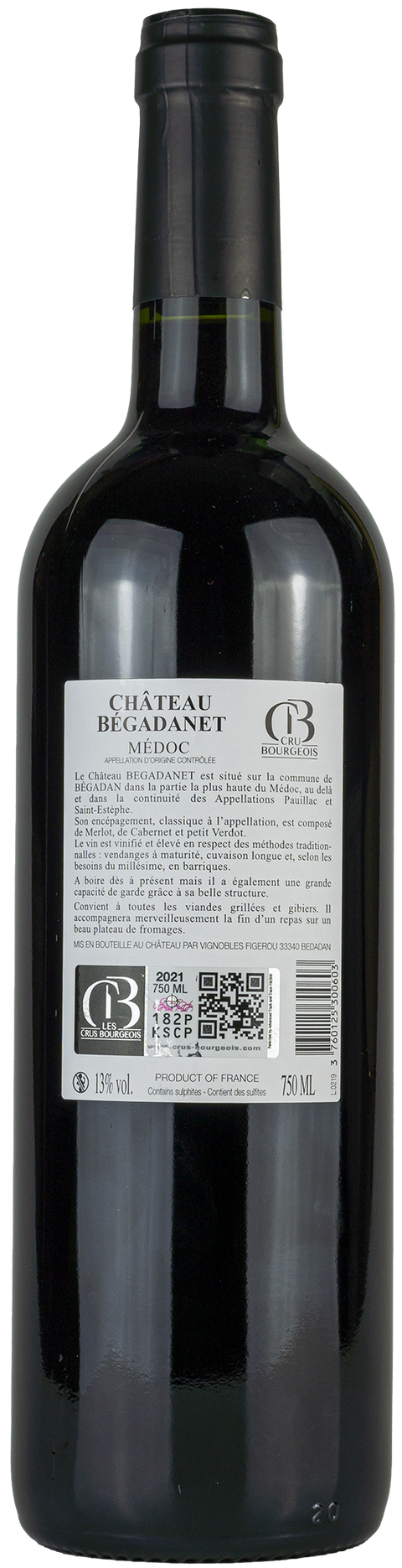 Château Bégadanet 'Cru Bourgeois' 2021