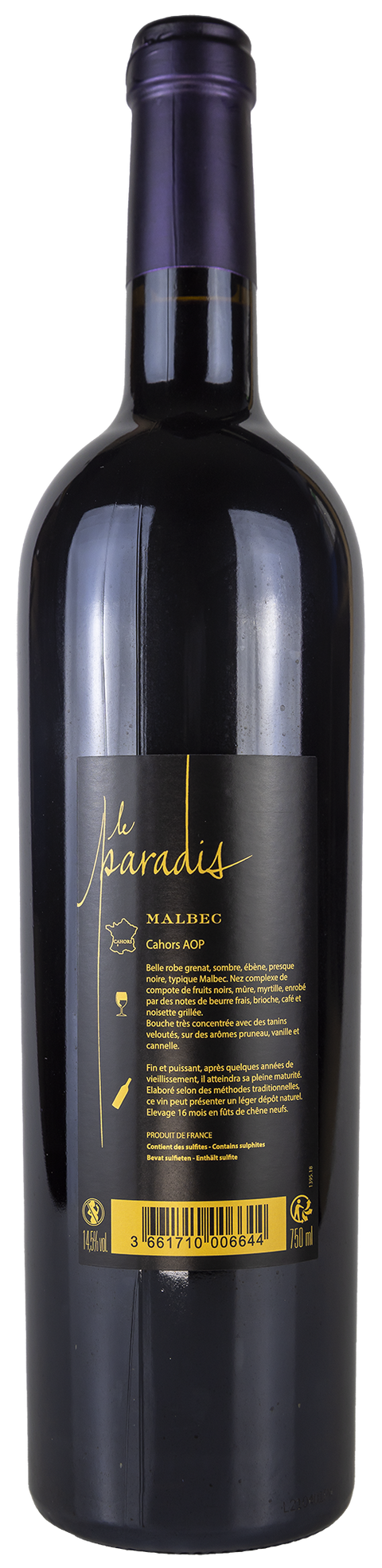 Le Paradis Malbec 2018