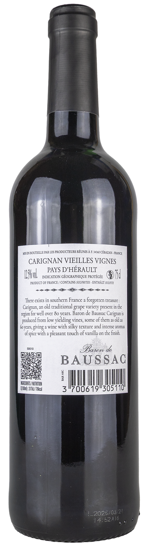 Baron de Baussac 2024 - rouge