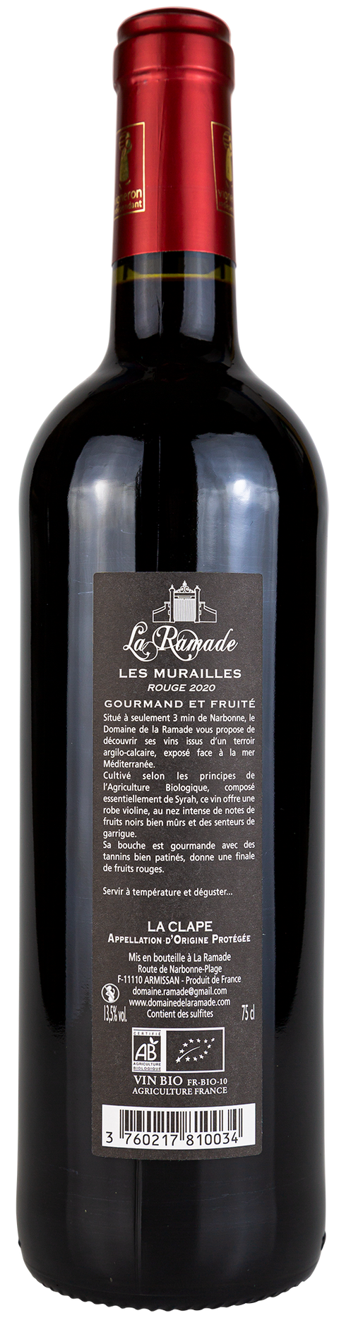 La Ramade 'Les Murailles' -rouge- 2020