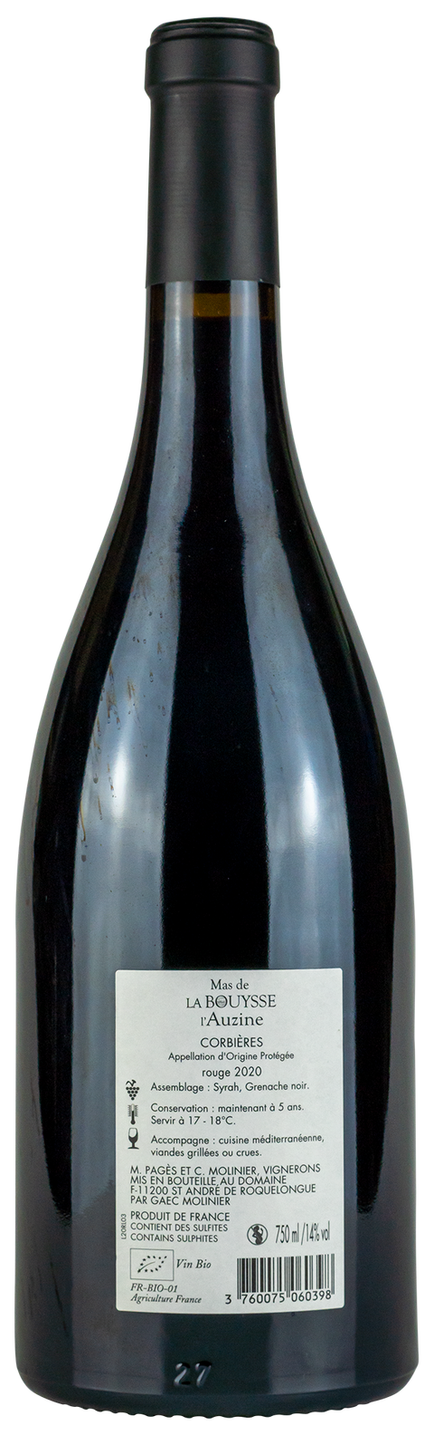 Mas de la Bouysse 'l´Auzine' 2020