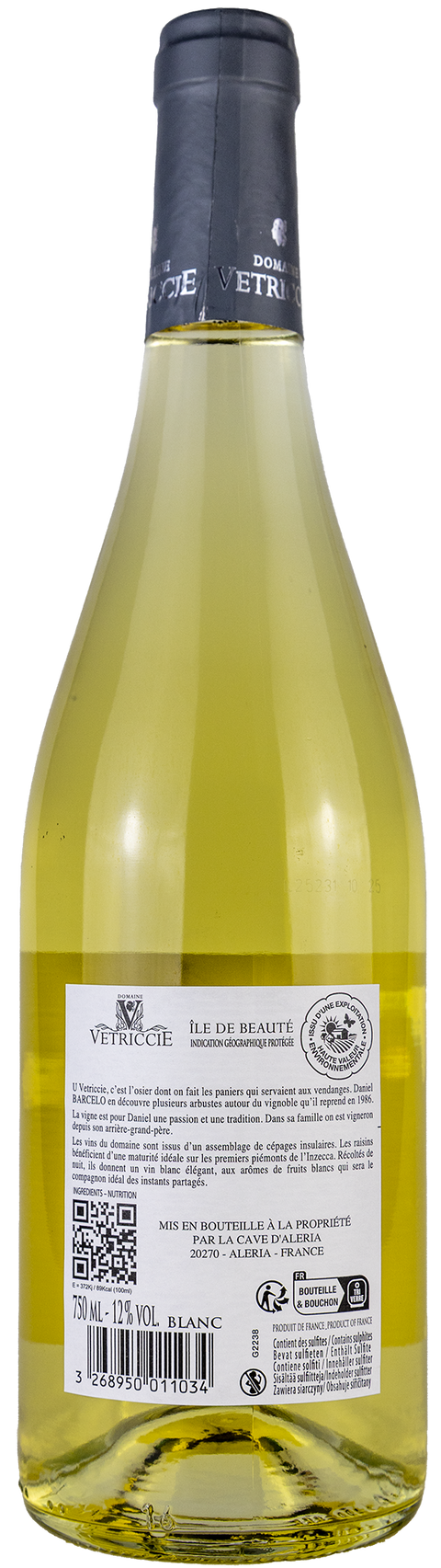 Domaine Vetriccie blanc 2024