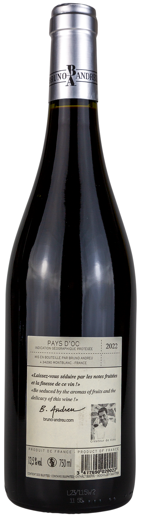 Baronnie de Montgaillard 2022-Syrah rouge