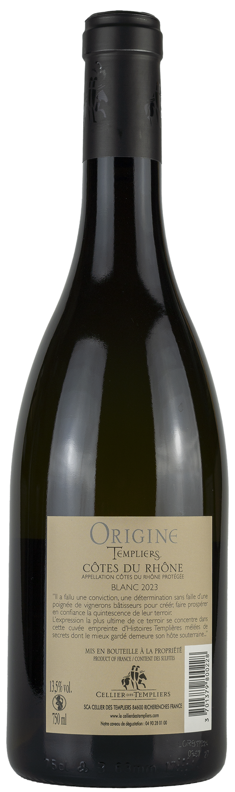 Origine Templiers -blanc- 2023