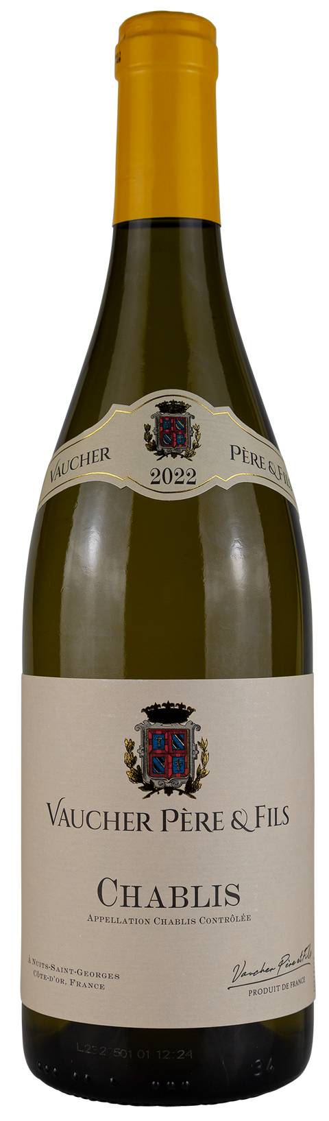 Vaucher Père & Fils 'Chablis' 2022