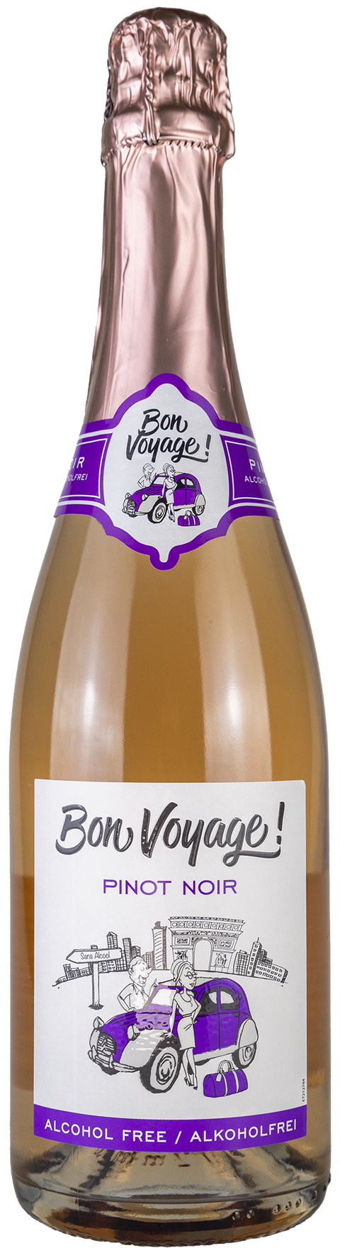 Bon Voyage Pinot Noir rosé Schaumwein 0%vol.