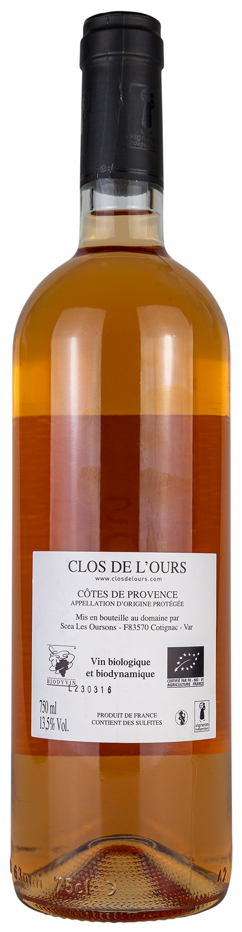 Clos de L´Ours 'l´accent' 2022