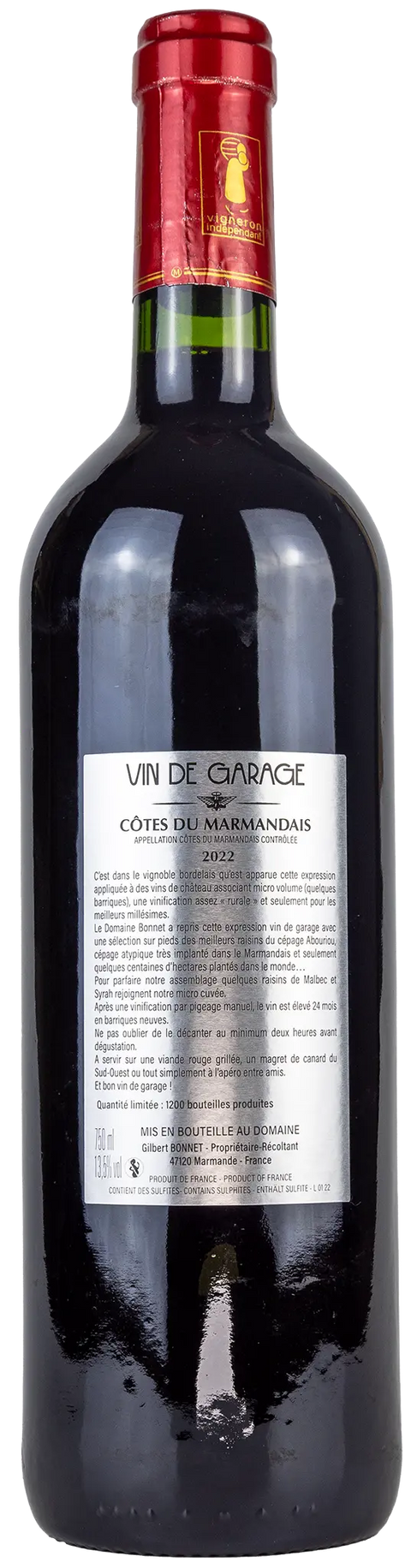 Vin de Garage 2022